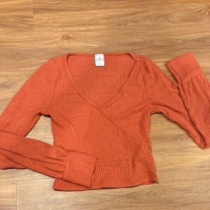 Hollister Ribbed Knit Top